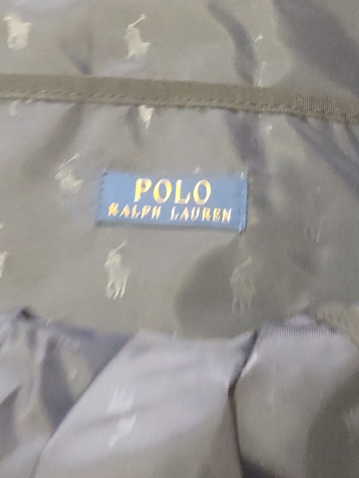 Ralph Lauren Rare US Open Tennis Embroidered Big Pony Navy Blue Backpack New