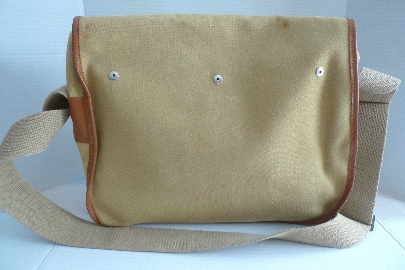 LIDDESDALE – COTTON CANVAS BAG & LINER- MEDIUM SIZE-TARAS STYLE-MADE @ SCOTLAND