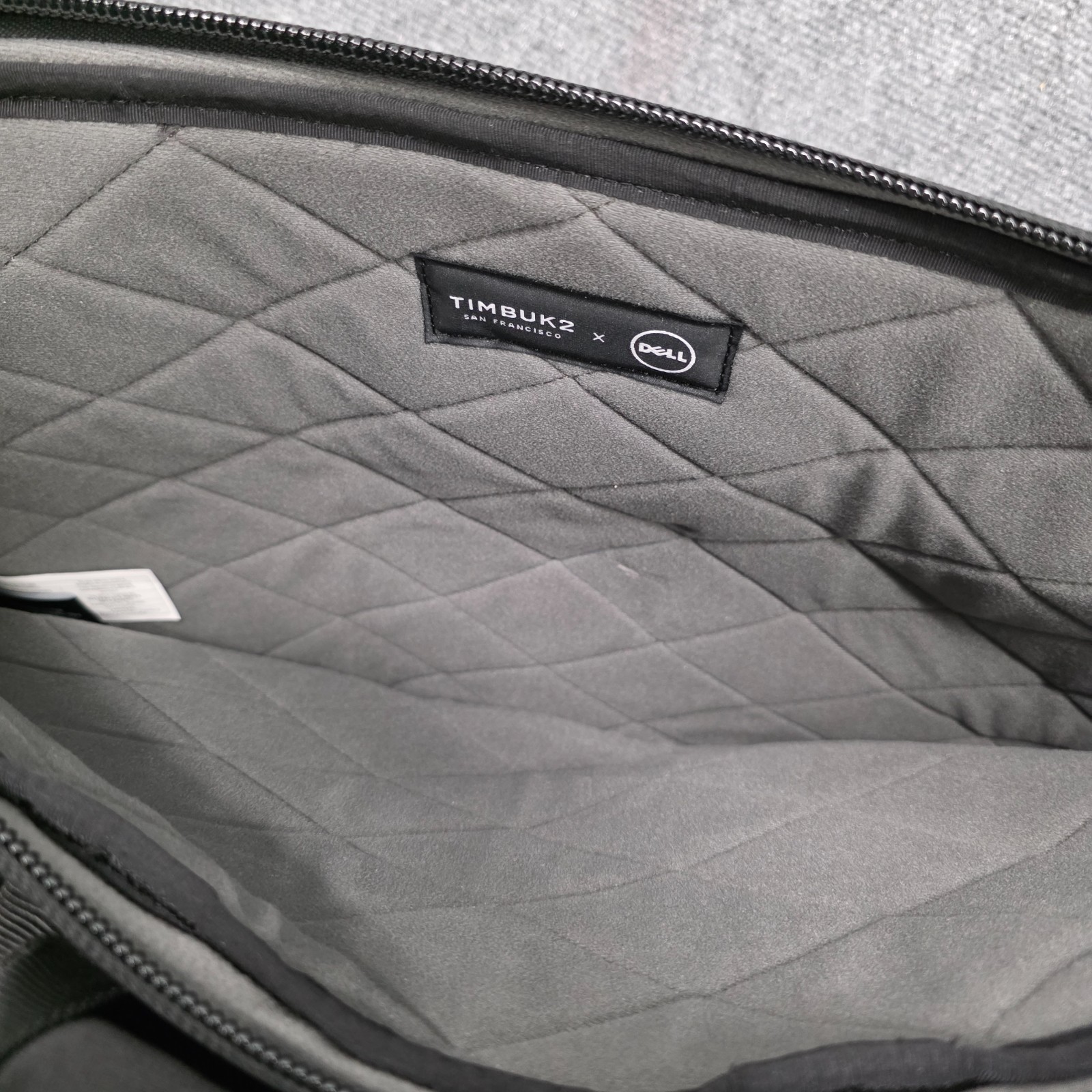 Timbuk2 X Dell Messenger Backpack Convertible 3 In 1 Black Canvas Laptop Bag
