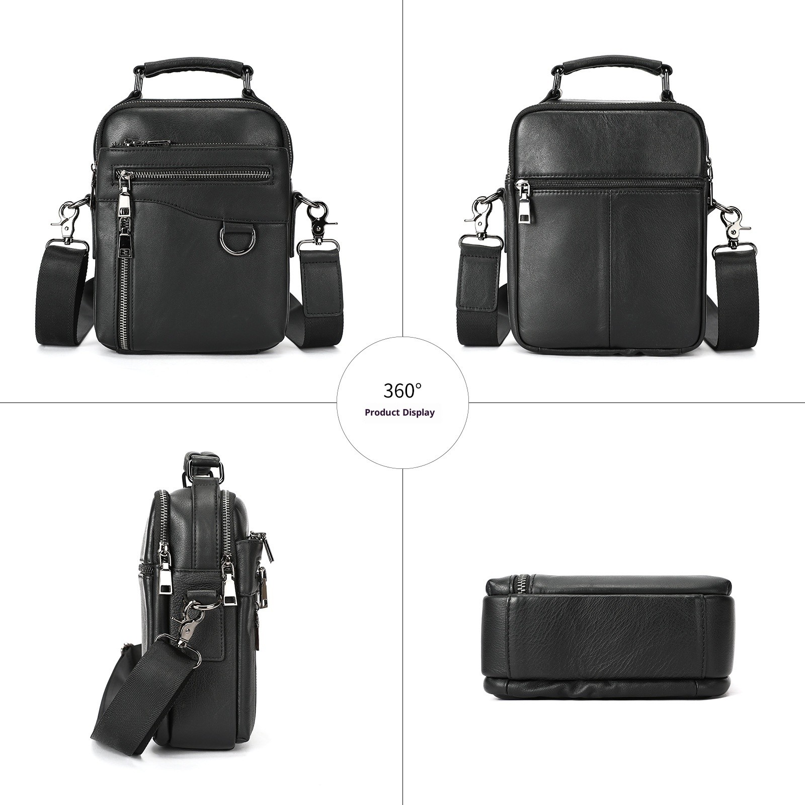 Men’s Casual Single Crossbody Hand Carry Single Shoulder Bag