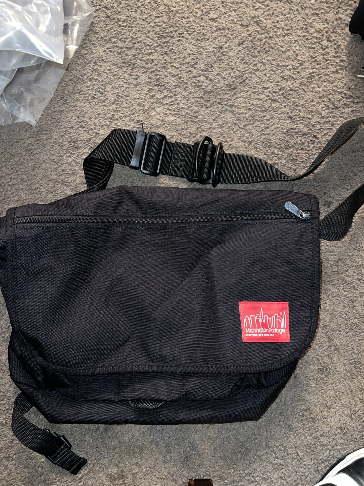 Manhattan Portage Messenger Bag Black Computer Bag