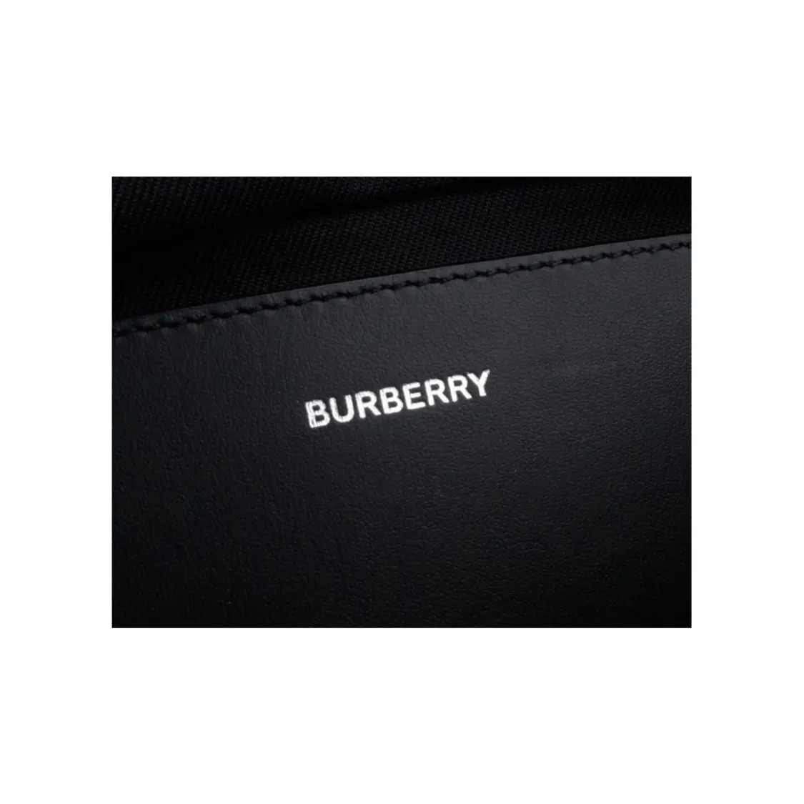 Burberry Sony Zipper Closure Canvas Waist Bag Men’s 12.4×3.1×6.1 in