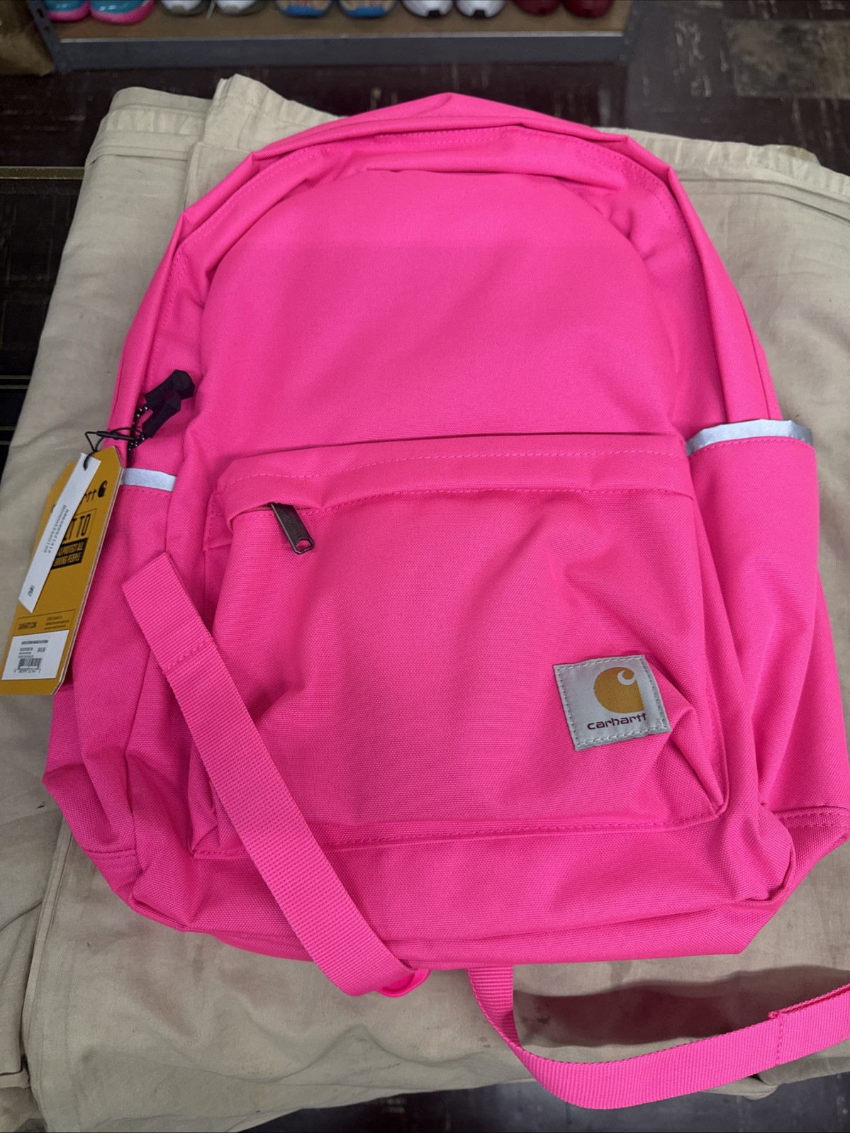 NWT Carhartt 21L Classic Laptop Water Resistant Backpack – Pink Glow