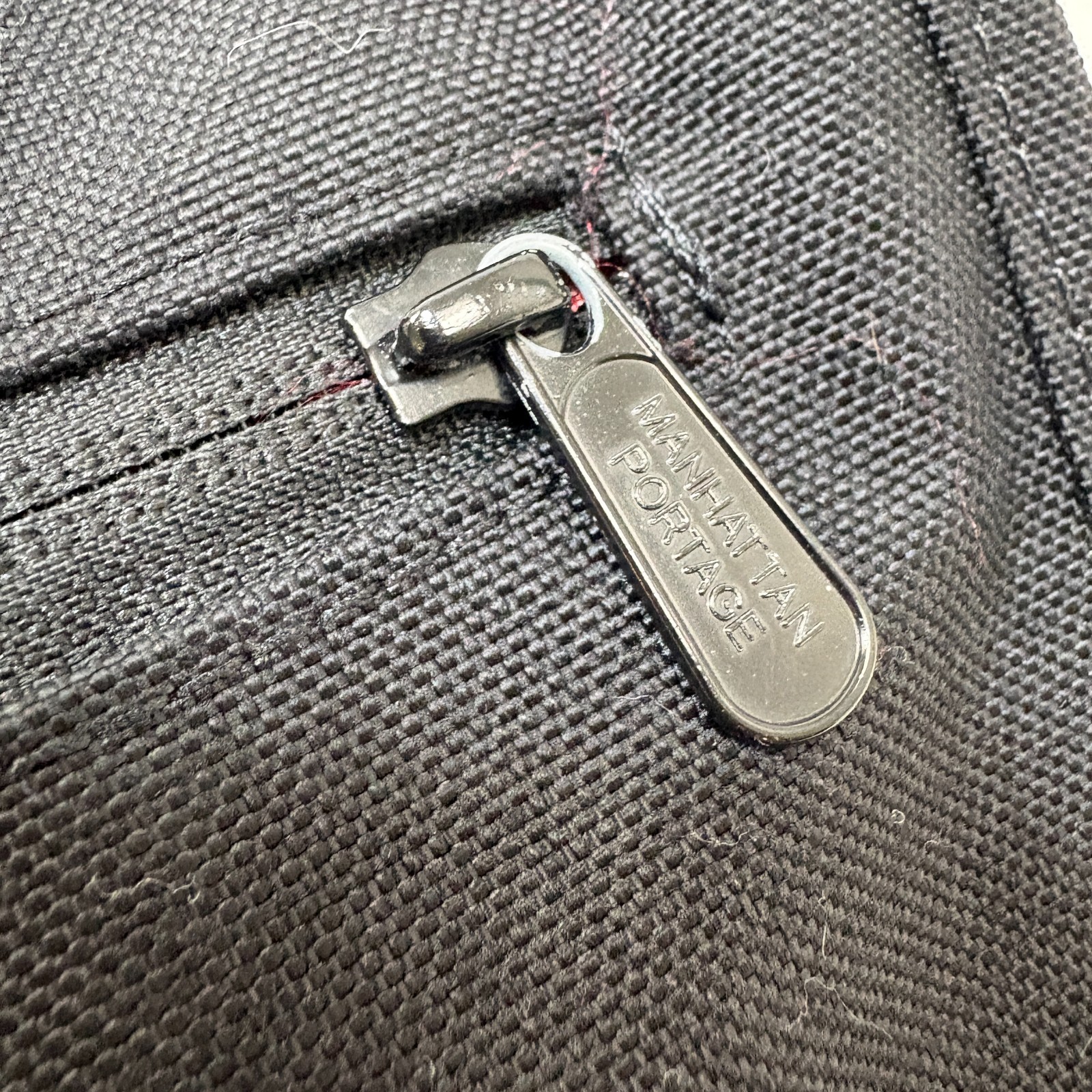 Manhattan Portage Backpack Black Cordura Nylon NYC Flap Rucksack From Japan