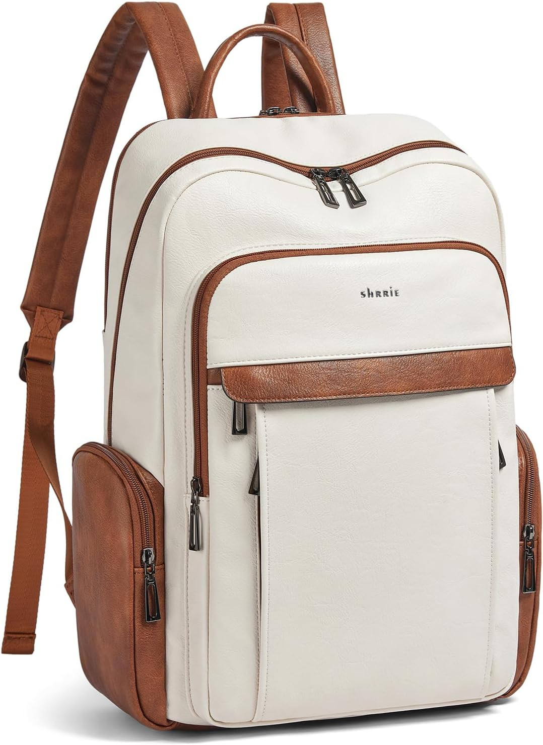 Chic Vegan Leather 17″ Laptop Backpack for Women – Travel Ready Purse