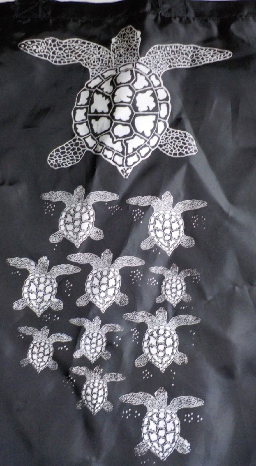 Sea Turtles Project Bentota Sri Lanka Bag Shopping Bag Ultra Light Black NEW!