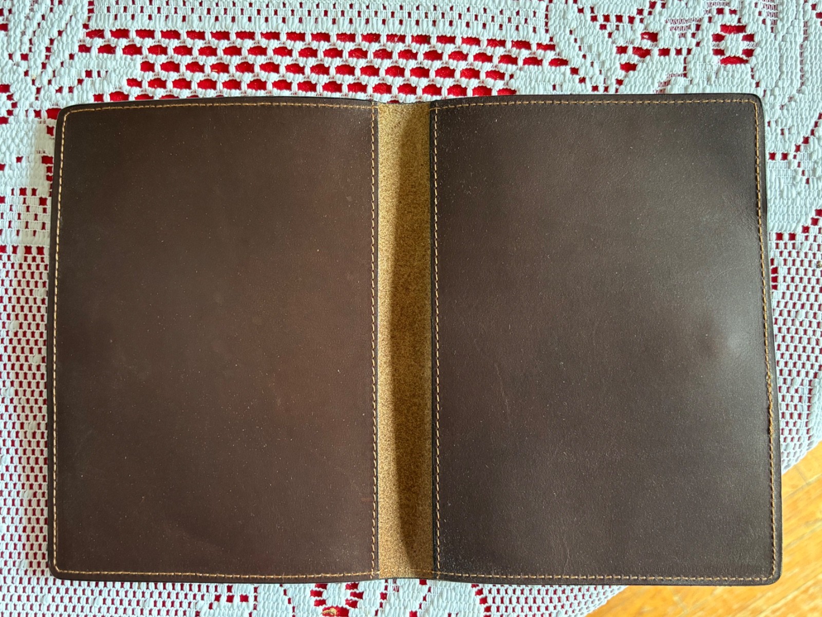 DULUTH PACK LEATHER NOTEPAD COVER MADE IN USA DULUTH MINNESOTA 8″ X 5.5″