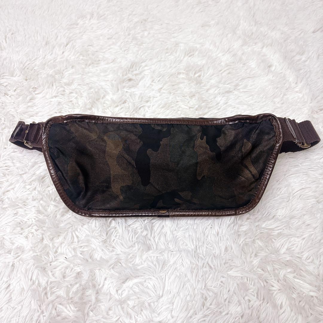 Felisi Camouflage Nylon Leather Crossbody Bag Men’s Model 799 Excellent