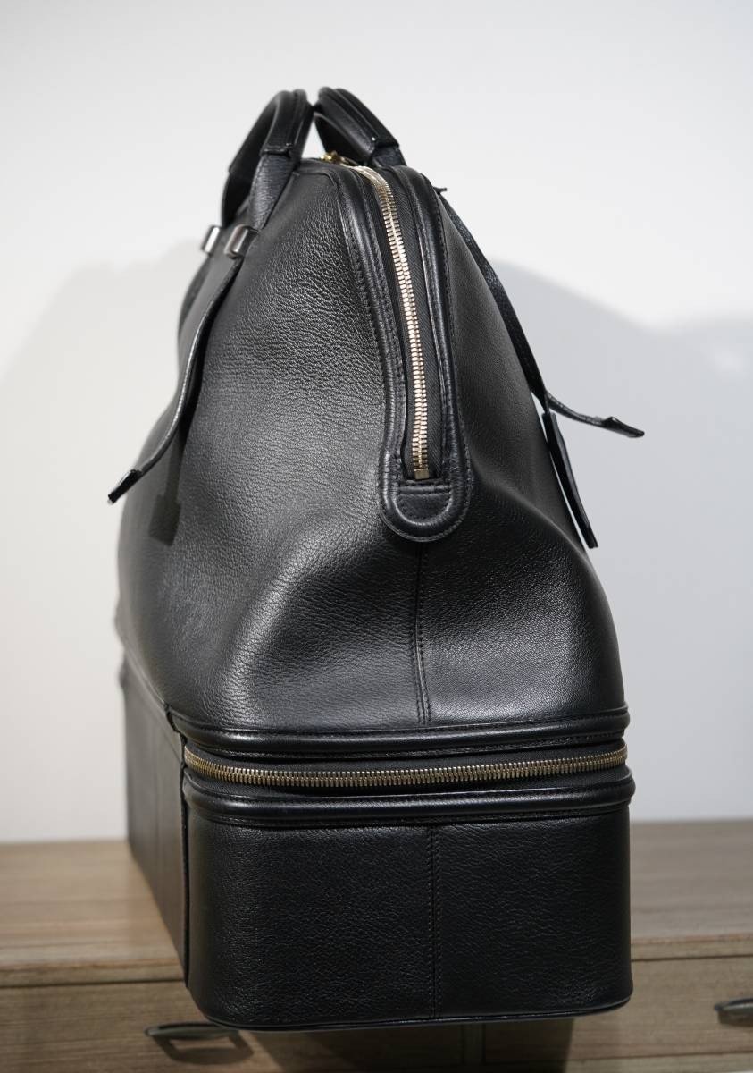 Used Tom Ford Round Zipper Bag Boston Bag H 47cm W 50cm D 23cm Size Rare