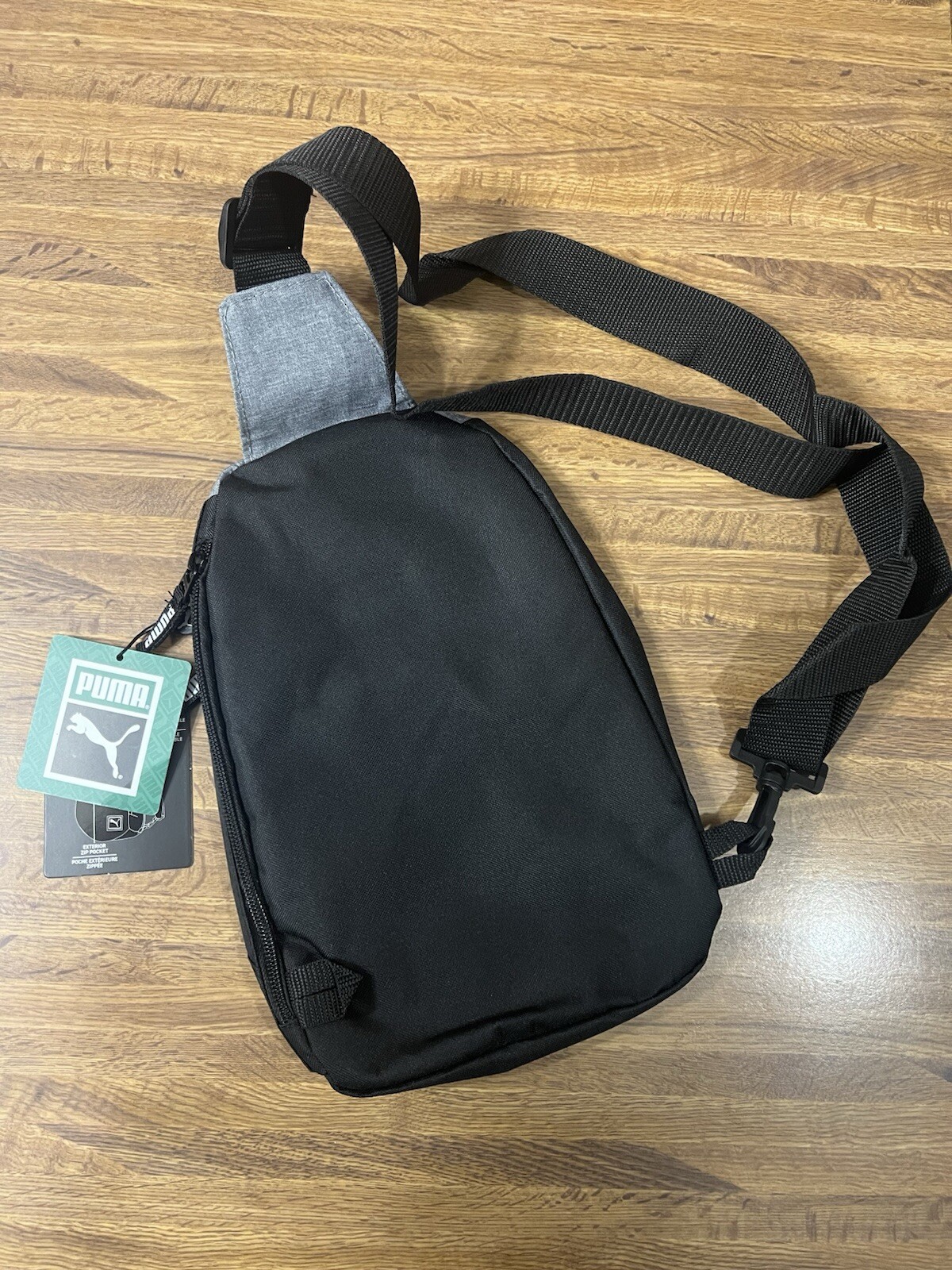 PUMA BACKPACK Unisex EVERCAT SIDEWALL SLING Black Gray NEW