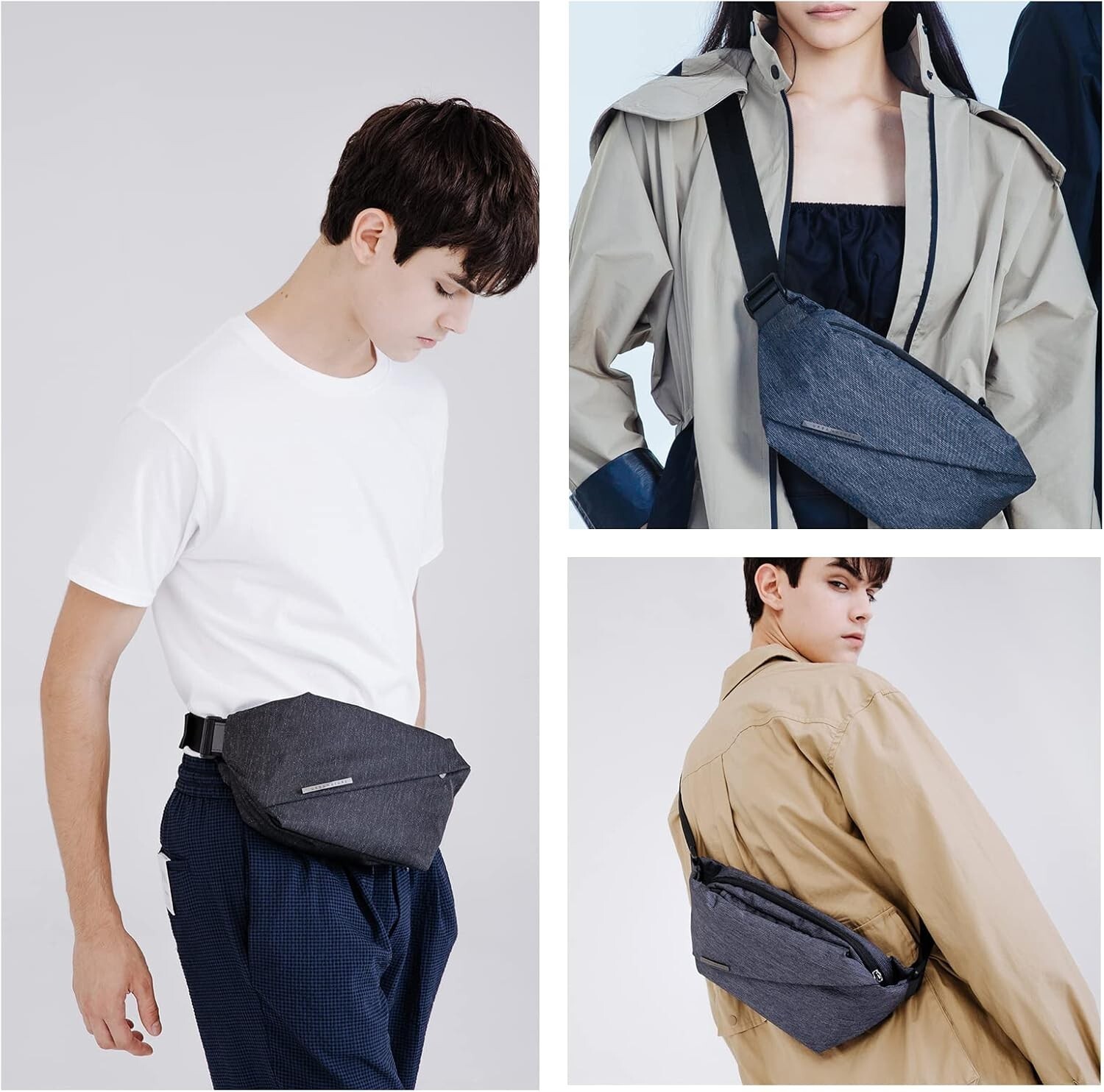 Durable Lightweight Chest Bag – Three Layers of Organized Storage for Essentials