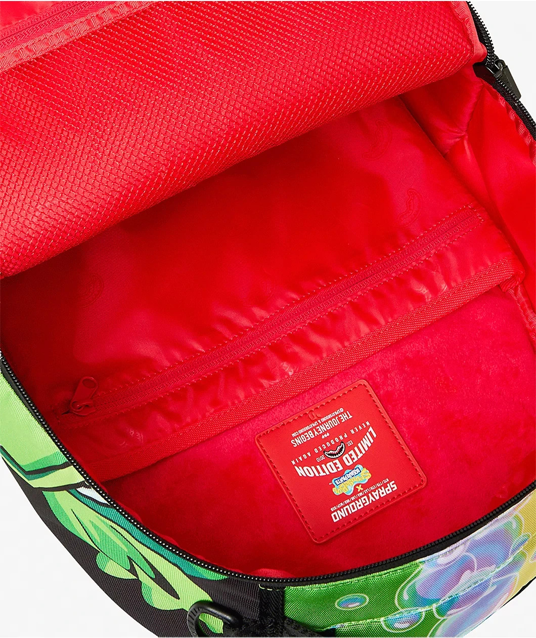 Sprayground x SpongeBob Moneybear Backpack🔥New Black Bookbag Large School Bag