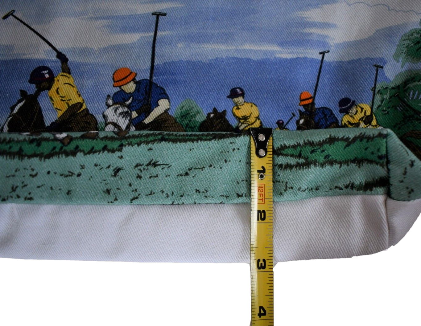 New POLO RALPH LAUREN EQUESTRIAN-Print COTTON Twill SHOPPER TOTE Book Bag