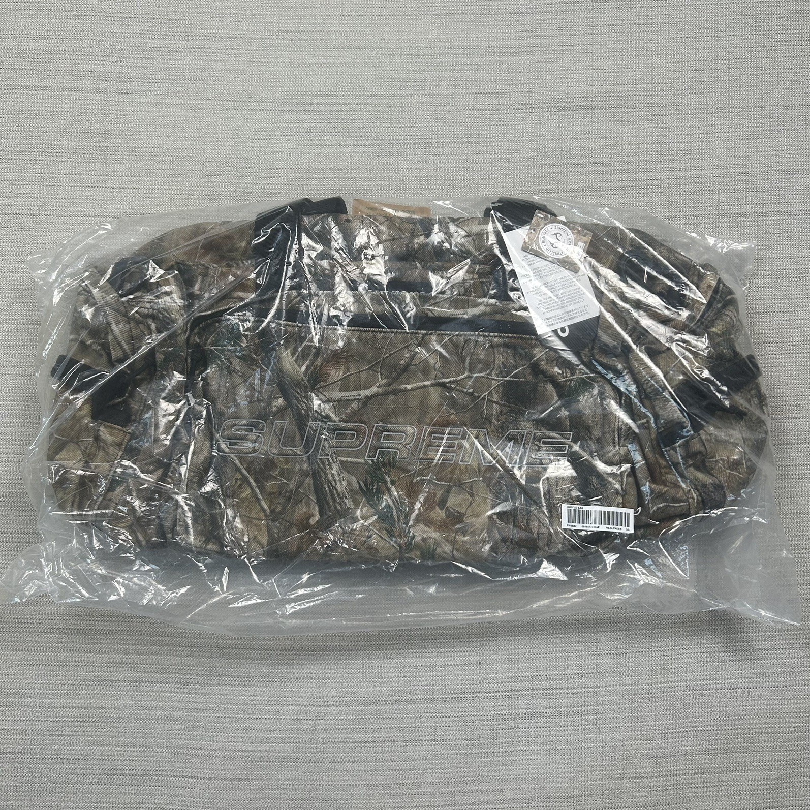 Supreme Denim Duffle Bag Realtree AP Camo Brand New