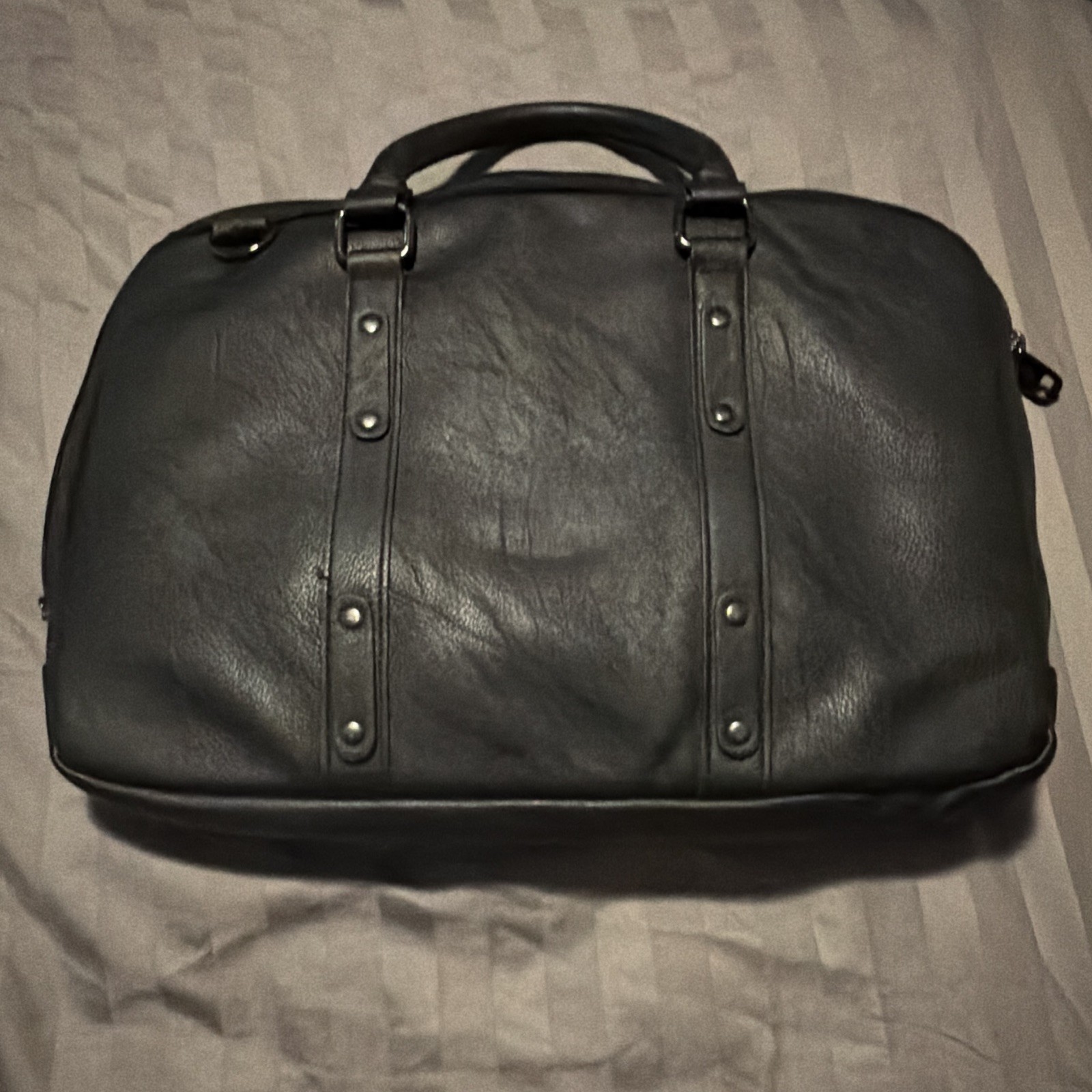 Kenneth Cole Reaction Leather Briefcase Laptop Messenger Bag