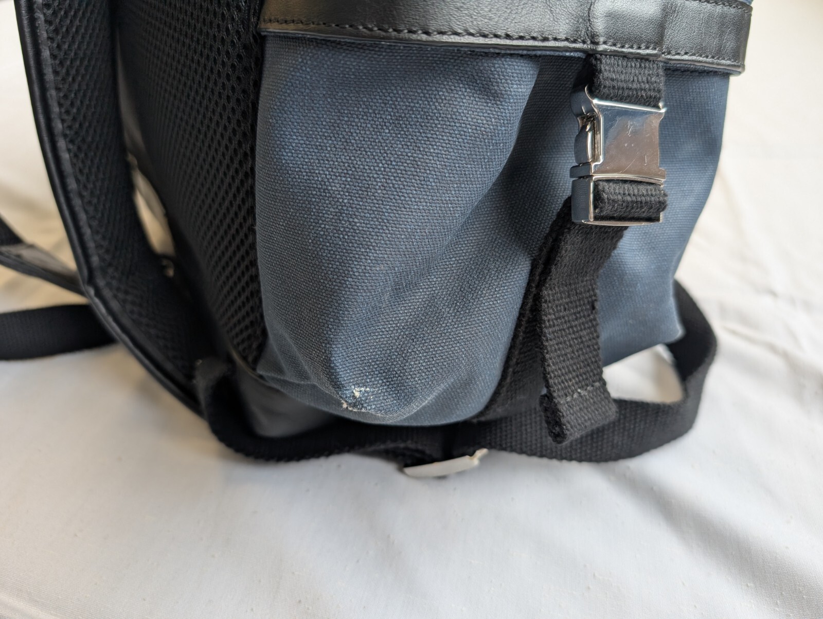 Want Les Essentiels Organic Avalon Backpack Navy Blue