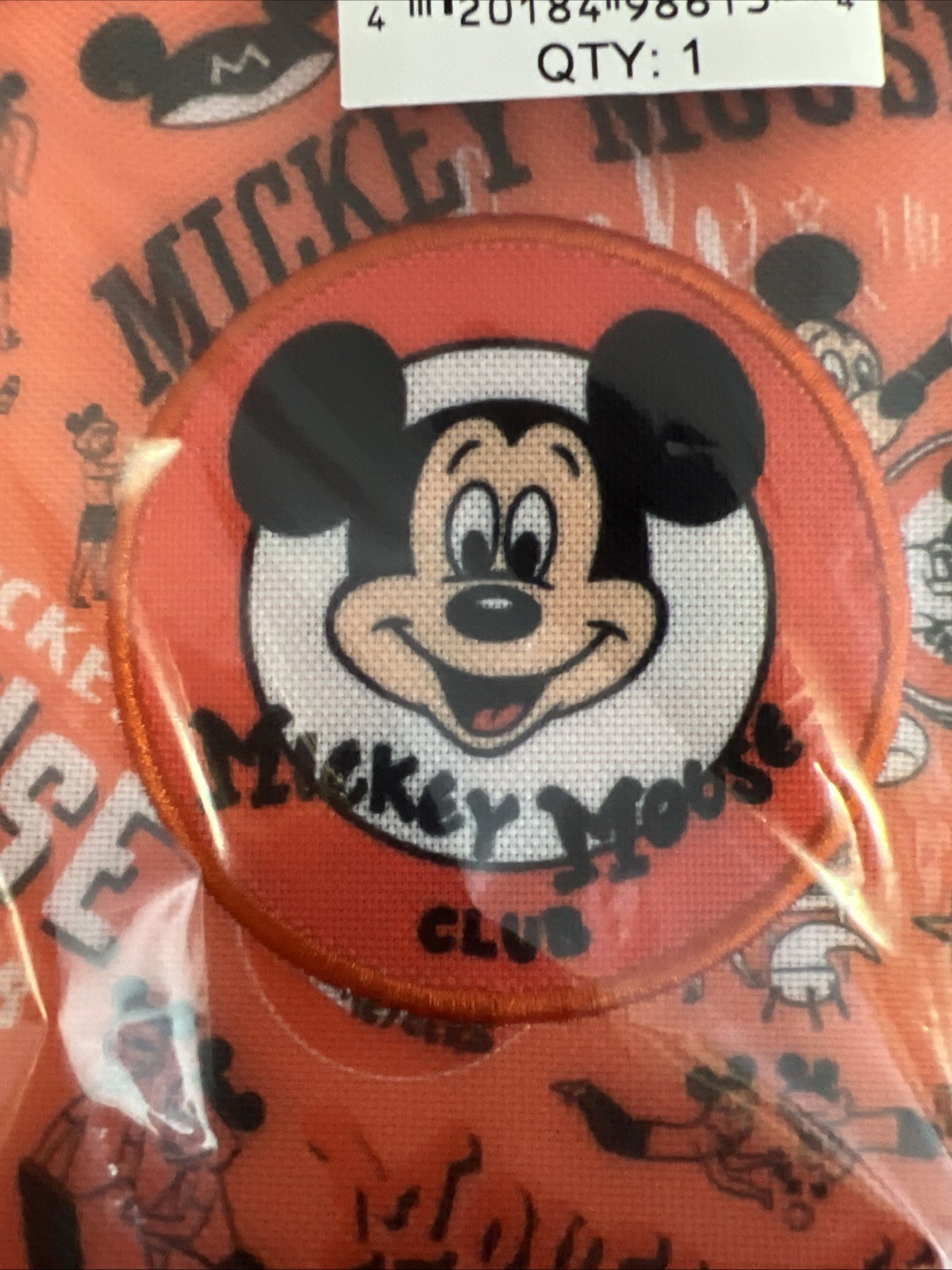 WALT DISNEY PRESENTS THE MICKEY MOUSE CLUB BACKPACK NWT