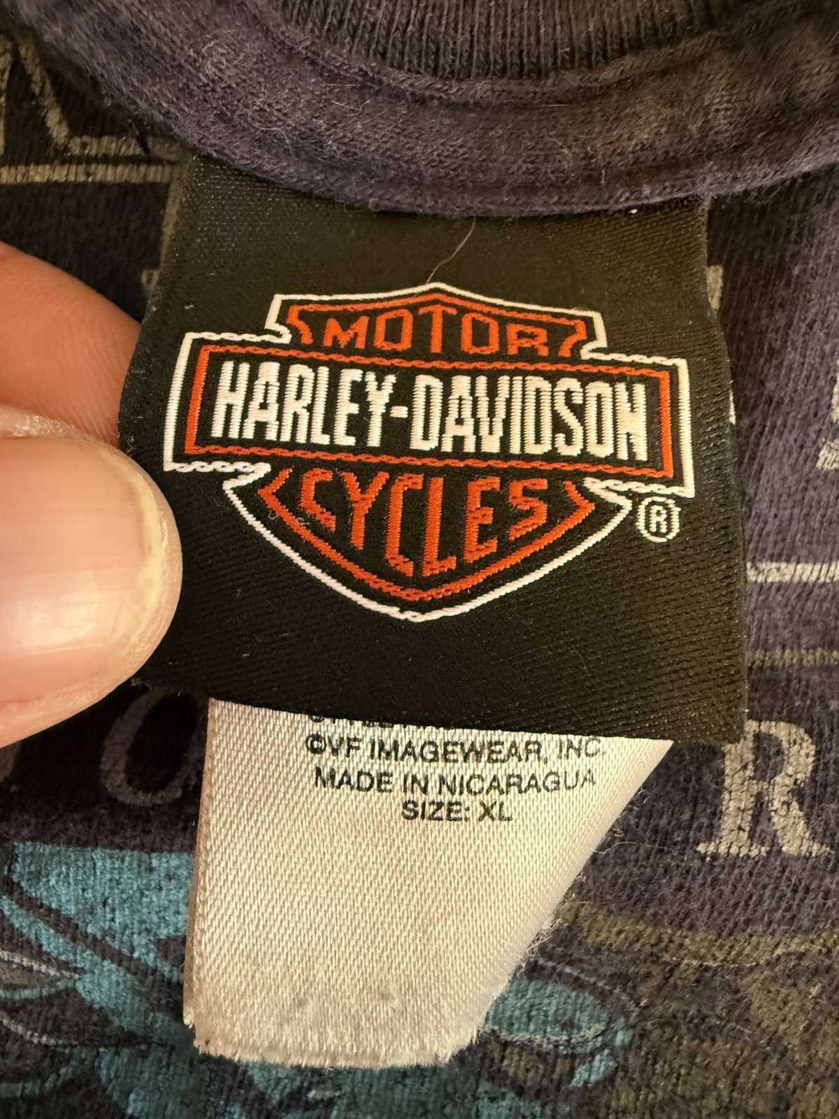 Harley Davidson Motorcycle 2014 Yucca Arizona Chest Pocket Shirt Men’s XL