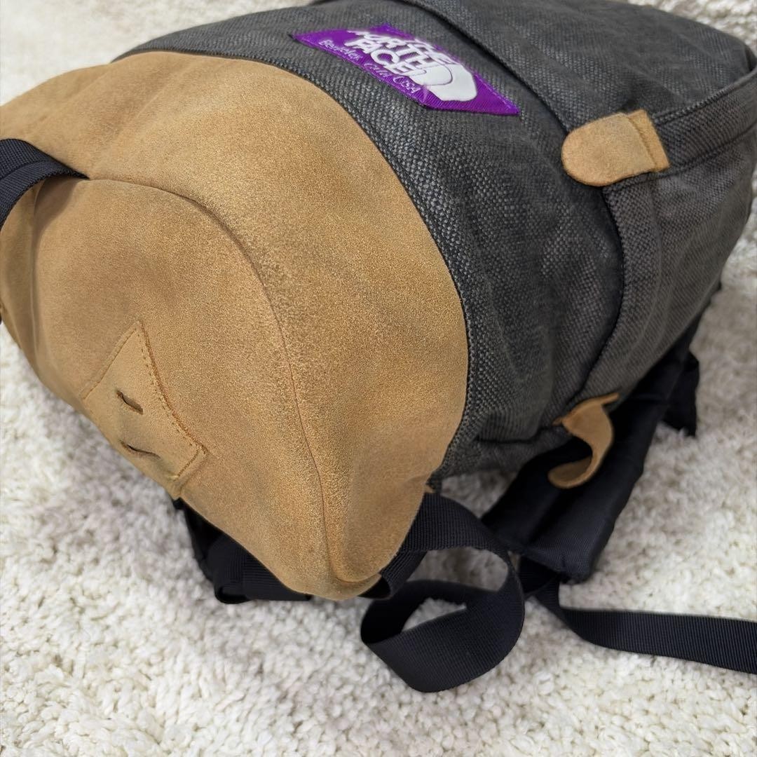 The North Face Nanamica Medium Daypack Charcoal Gray × Beige Used