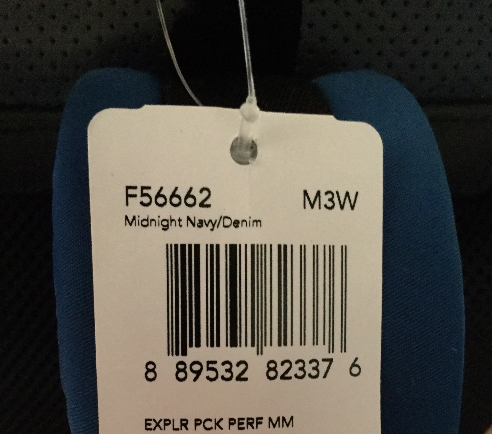COACH F56662 Explorer Back Pack Perforated Mixed Materials Midnight/Denim NWT