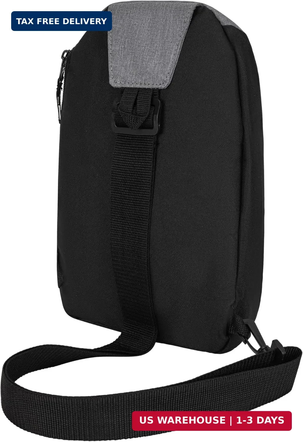 PUMA EVERCAT SIDEWALL SLING BACKPACK, One Size, Heather Grey