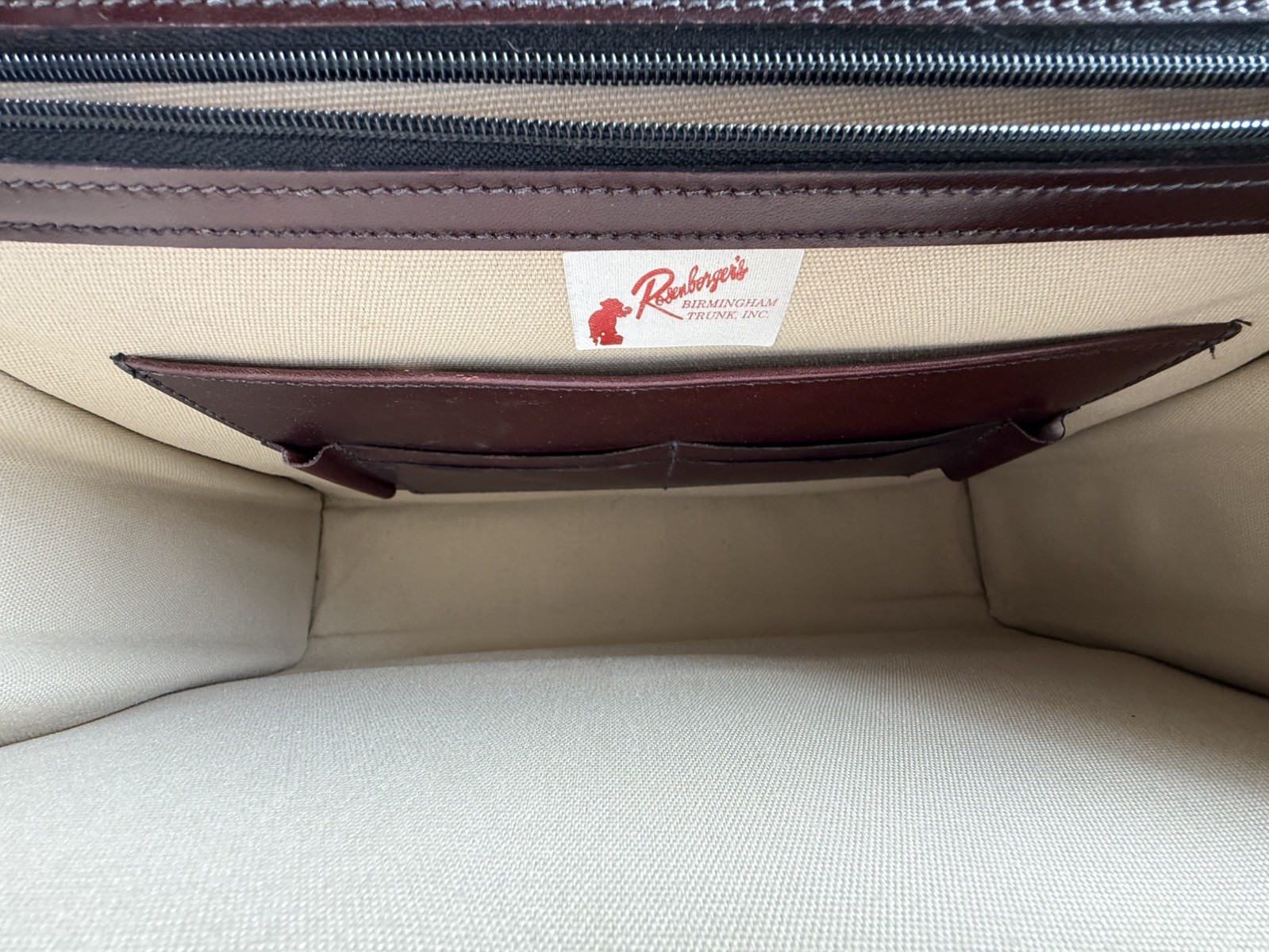 SCHLESINGER BROTHERS Cordovan Heavy Leather Briefcase / Lawyer Bag – USA