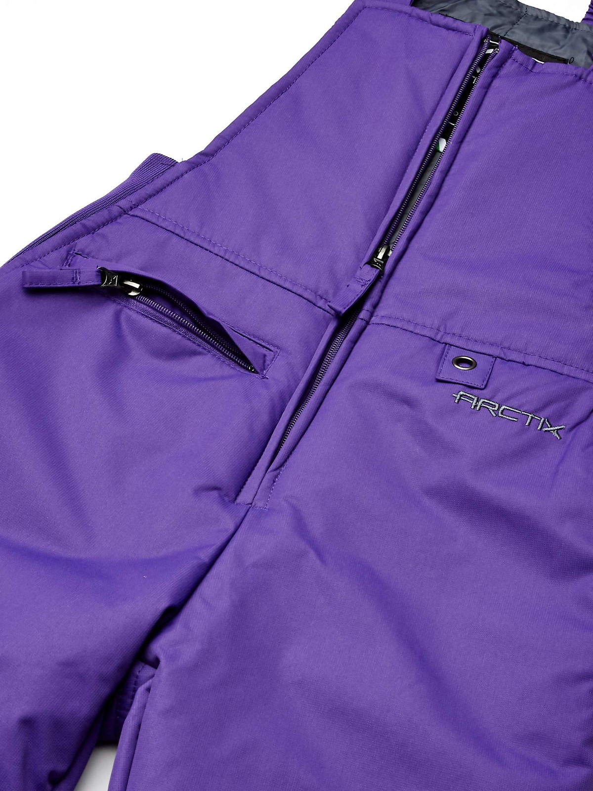Arctix Kids Insulated Snow Bib Overalls ( Purple , Large ) Purple Large U2