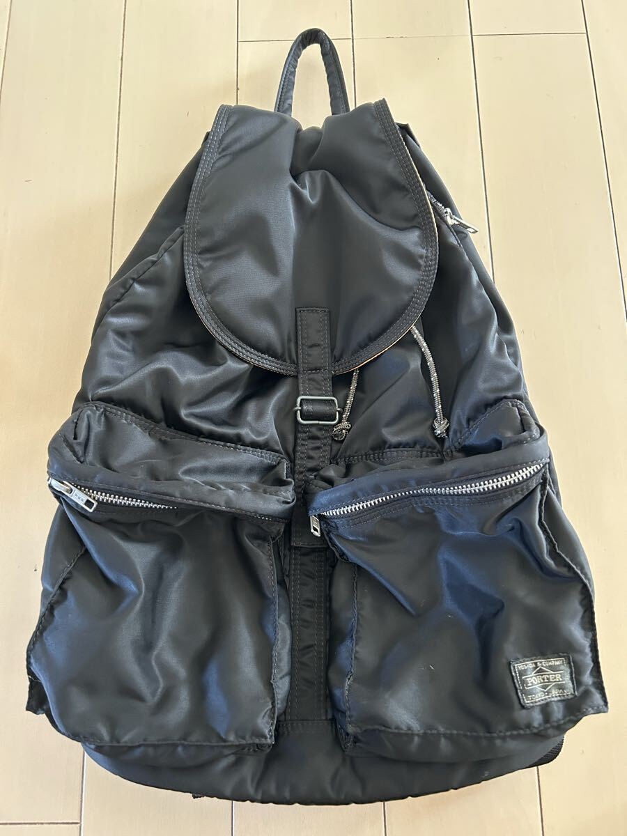 Porter Yoshida Kaban Tanker Backpack 42cm Horizontal 35cm Depth 12cm A4 Black