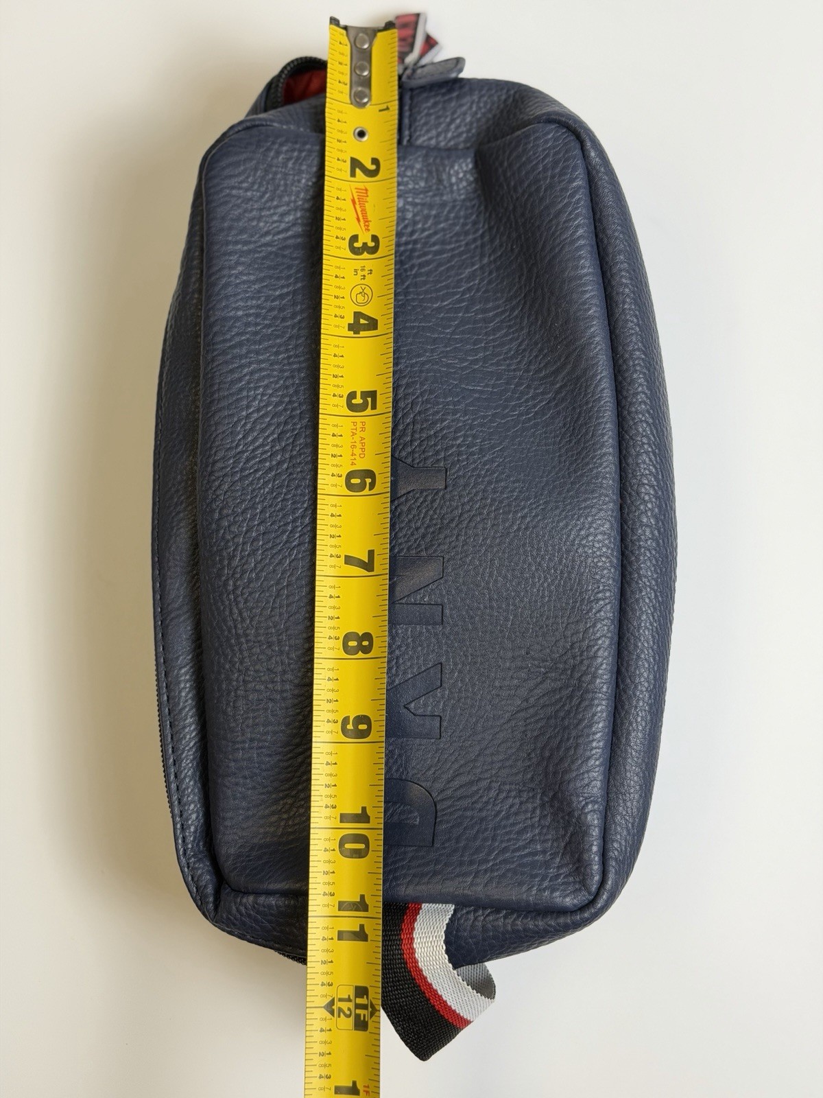 NWT DKNY Men’s Dopp Kits BlueToiletry Bag w Double Zip