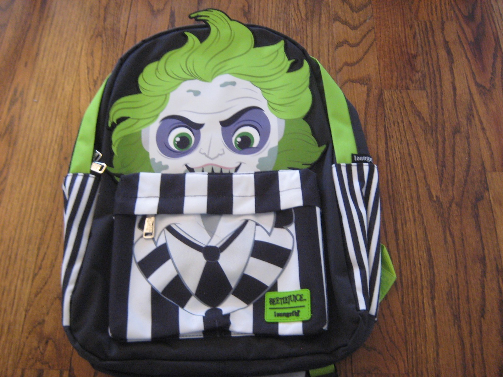 Loungefly Beetlejuice Cosplay Full-Size Backpack- New With Tags!