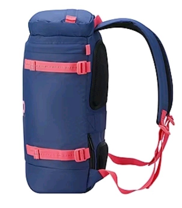 NEW! NWT Jeep Cylindrical Laptop Backpack Twilight Navy Fast Free Ship JS013C