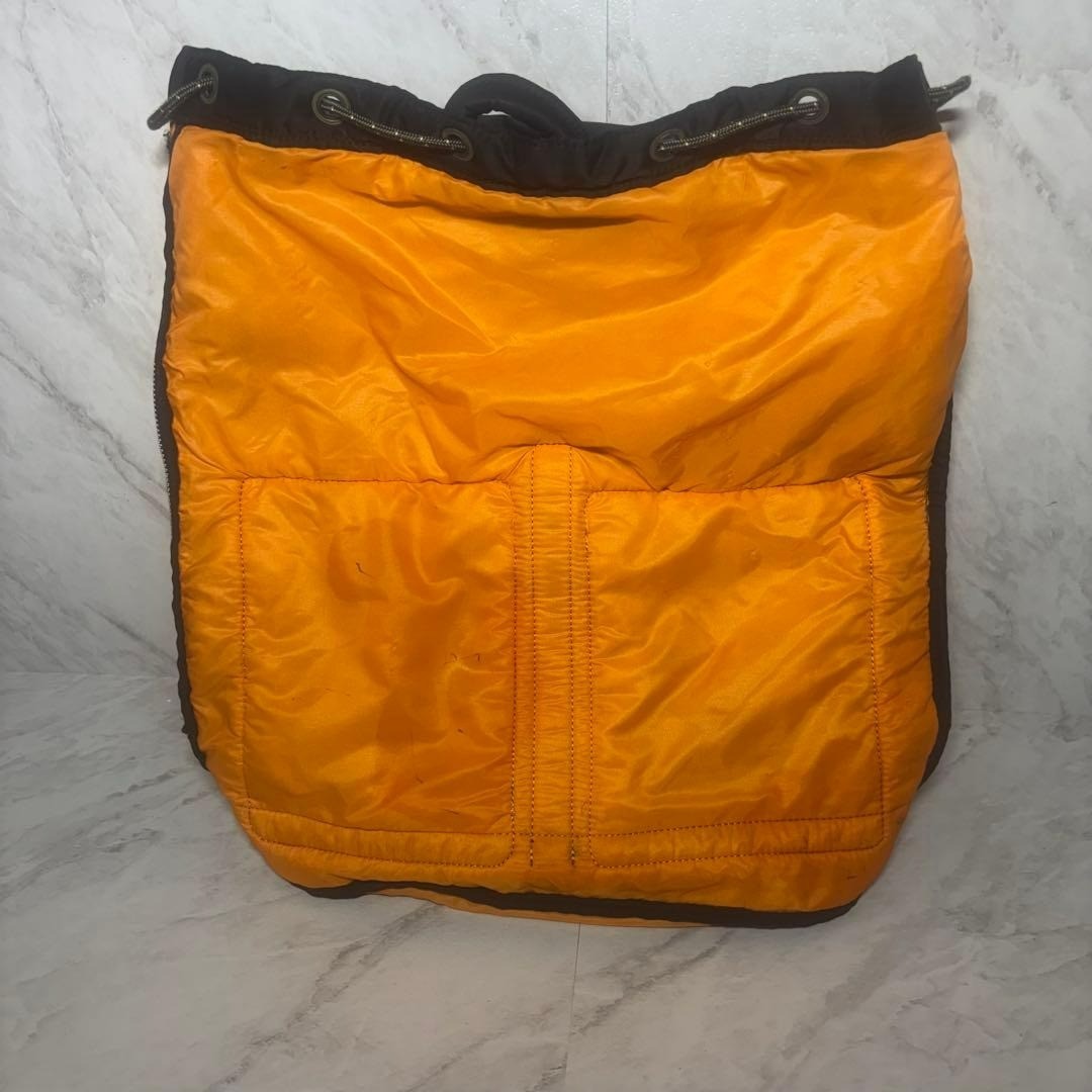 PORTER TANKER Backpack Rucksack Black Nylon Daypack Japan Vintage