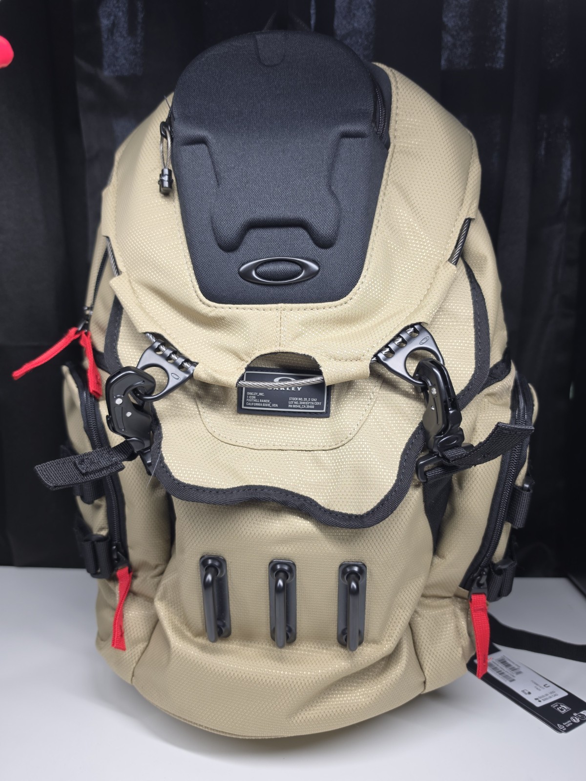 Oakley Bathroom Sink RC Backpack Coyote Heavy Duty Tactical Laptop Sleeve NWT