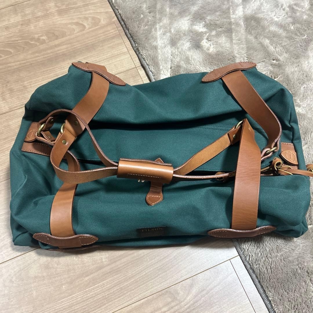 Filson Small Rugged Twill Duffle Bag Hemlock NWT LIMITED EDITION RARE From Japan