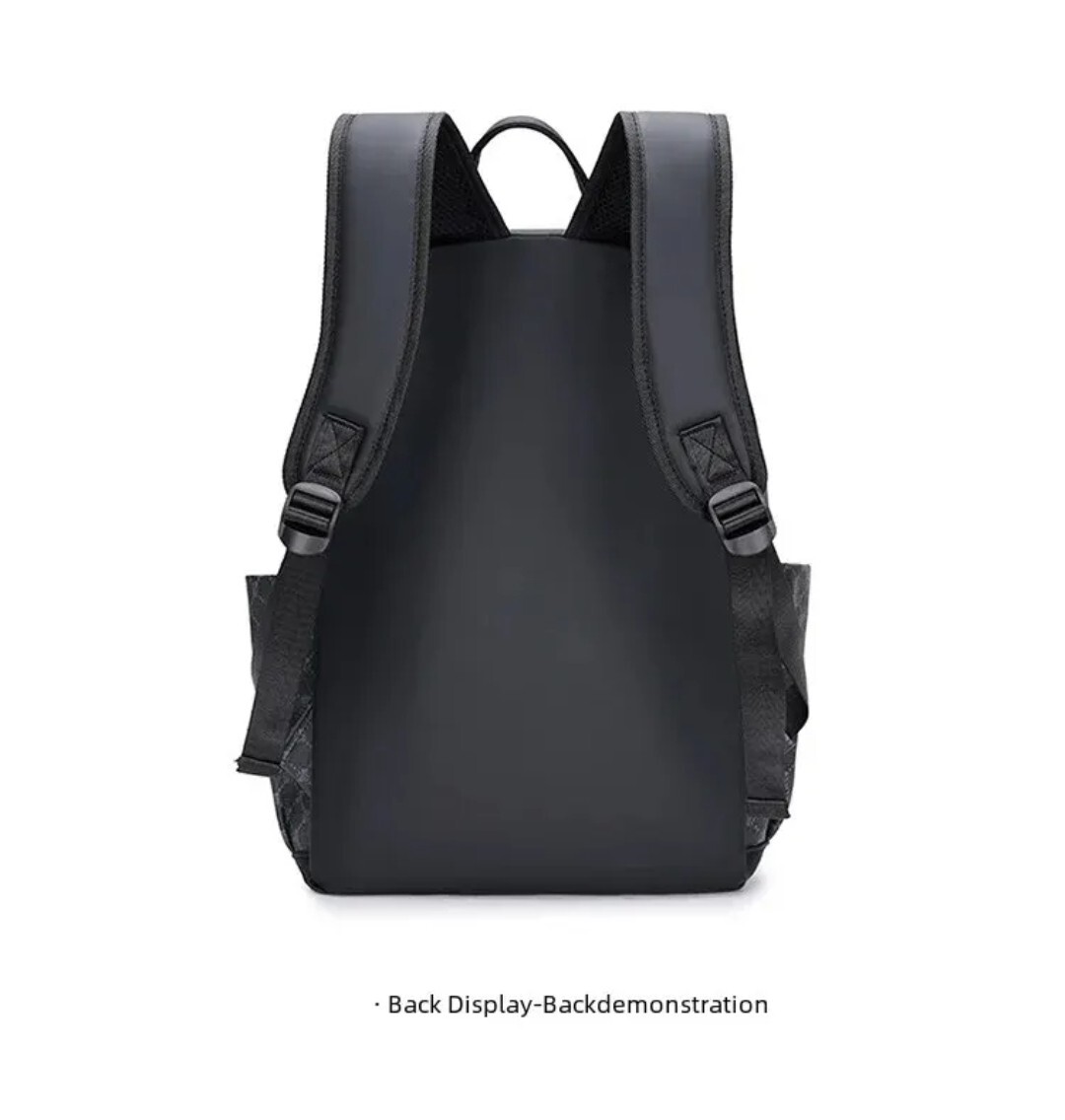 Men’s Backpack Multifunction School Travel Bag Work Bag Laptop Shark Mouth Man