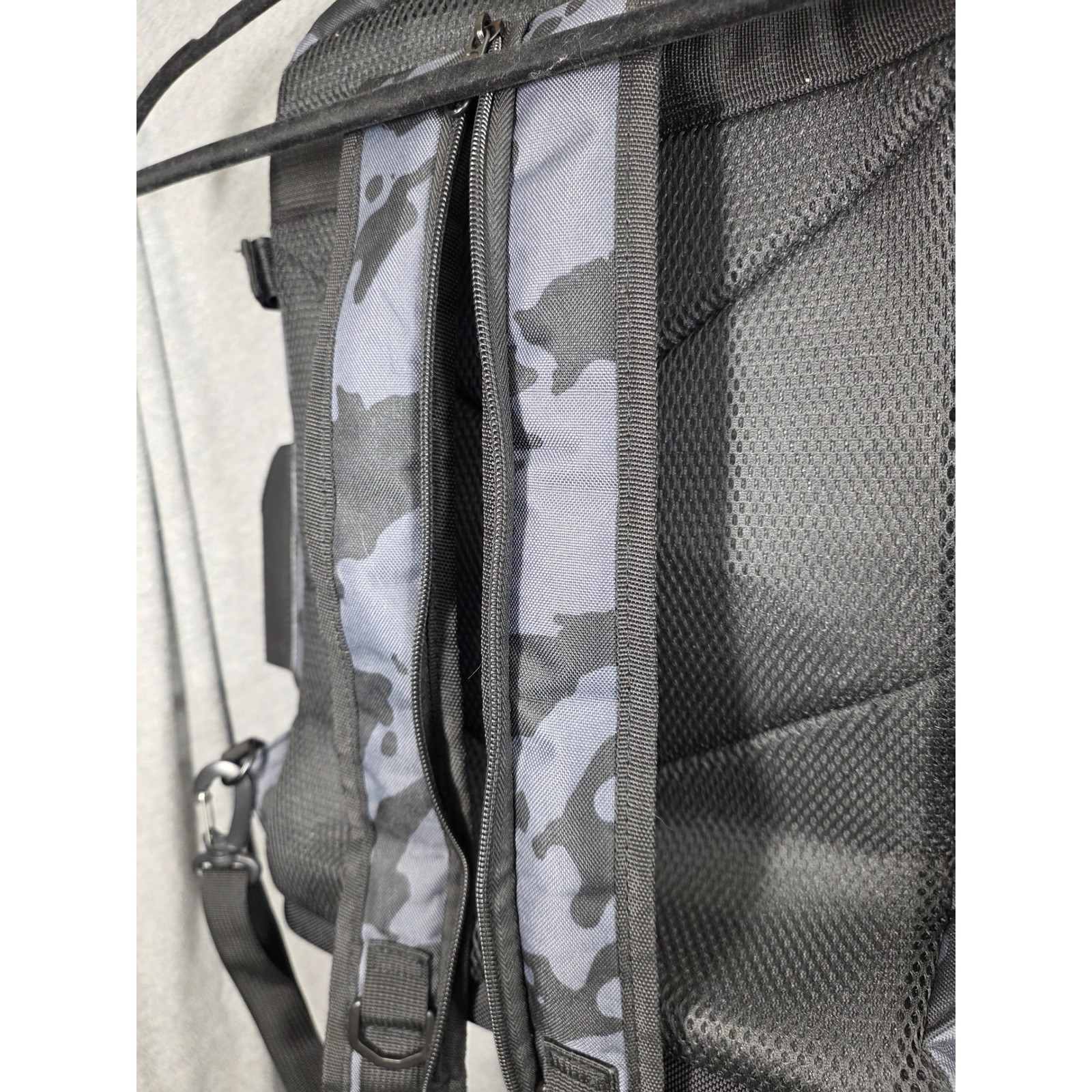 New Tactical Fishing MOLLE Backpack Sling Shoulder Handle Black Camo Utility Bag