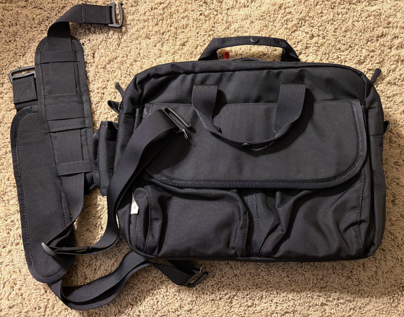 DSPTCH Utility Brief, Black 1680D Ballistic Nylon, 16L