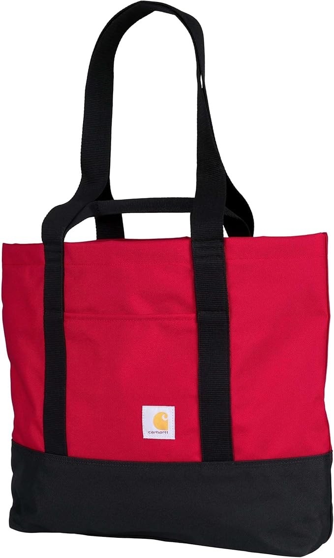 CARHARTT NEW 18L CLASSIC OPEN TOTE * #CB0579 * INDUSTRY RED * NEW IN BAG! NICE!