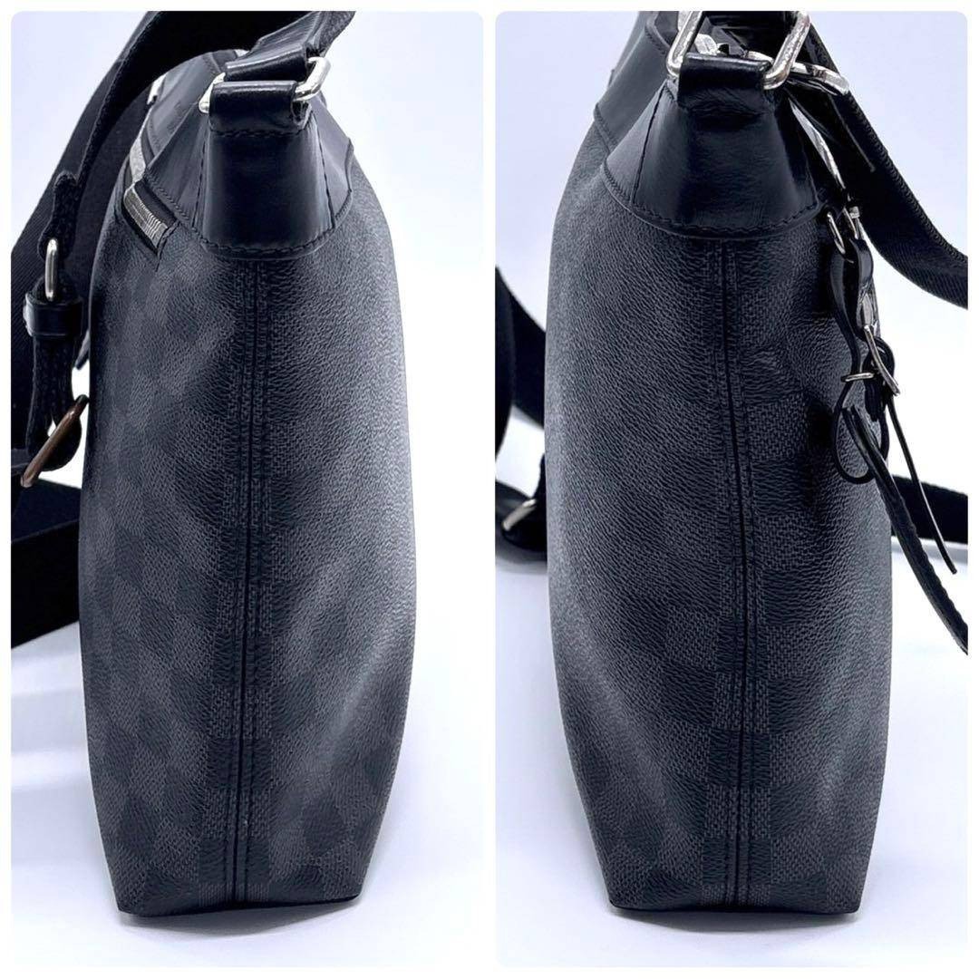 Louis Vuitton Damier Graphite Mick PM Shoulder Bag Handbag Designer 34x23x6cm