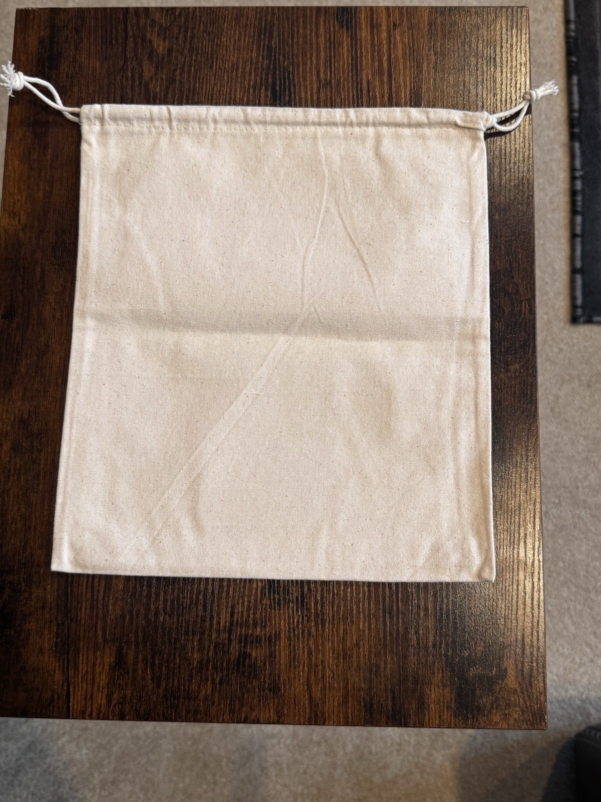 100 Percent Authentic Le Labo Cotton Drawstring Bag 10×12