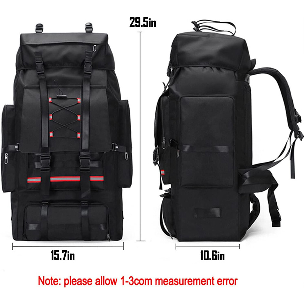 35L/70L/100L/130L Outdoor Tactical Backpack Rucksack Camping Hiking Bag Travel