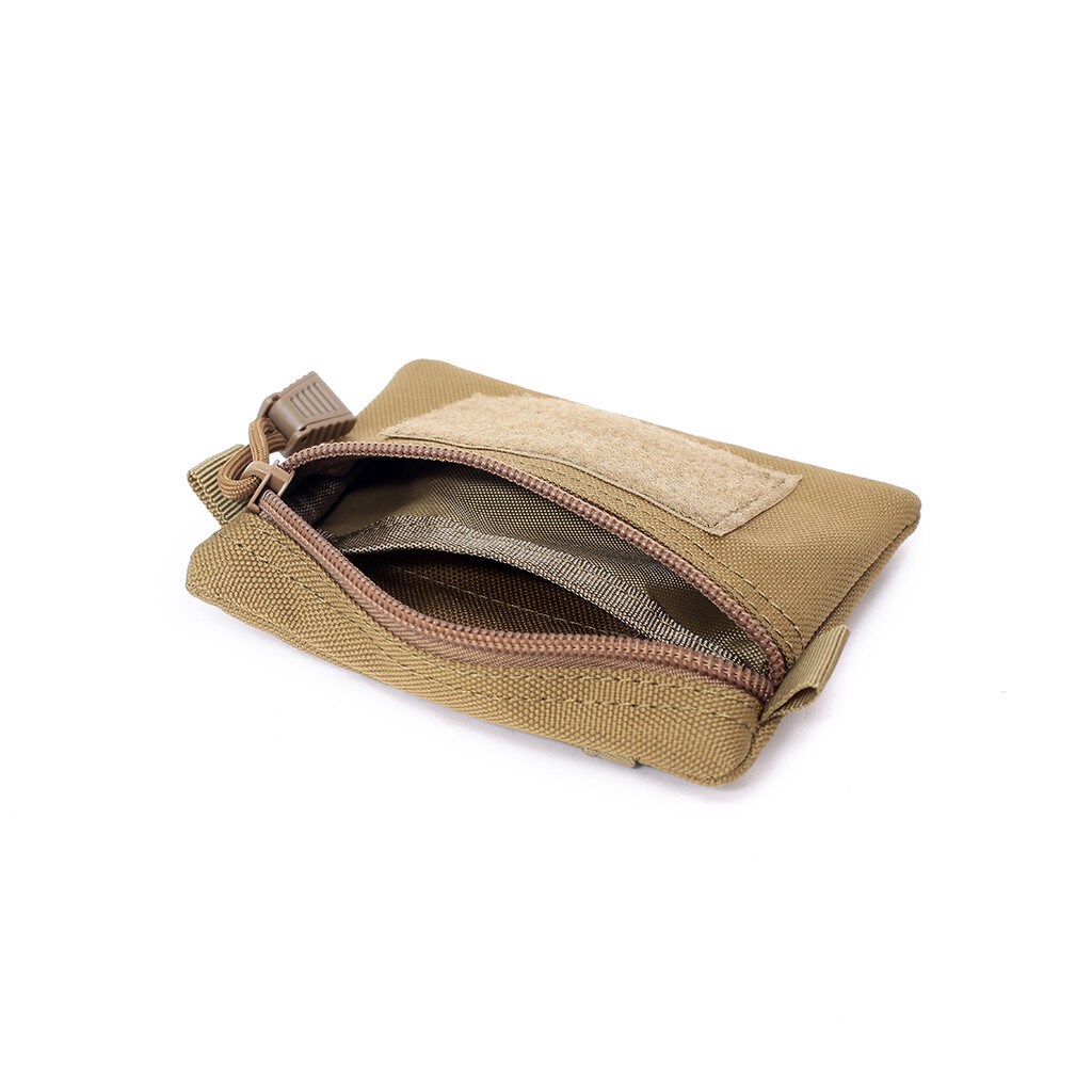 Mens Outdoor EDC Molle Pouch Card Pack Wallet Portable Camping Hiking Waist Bag