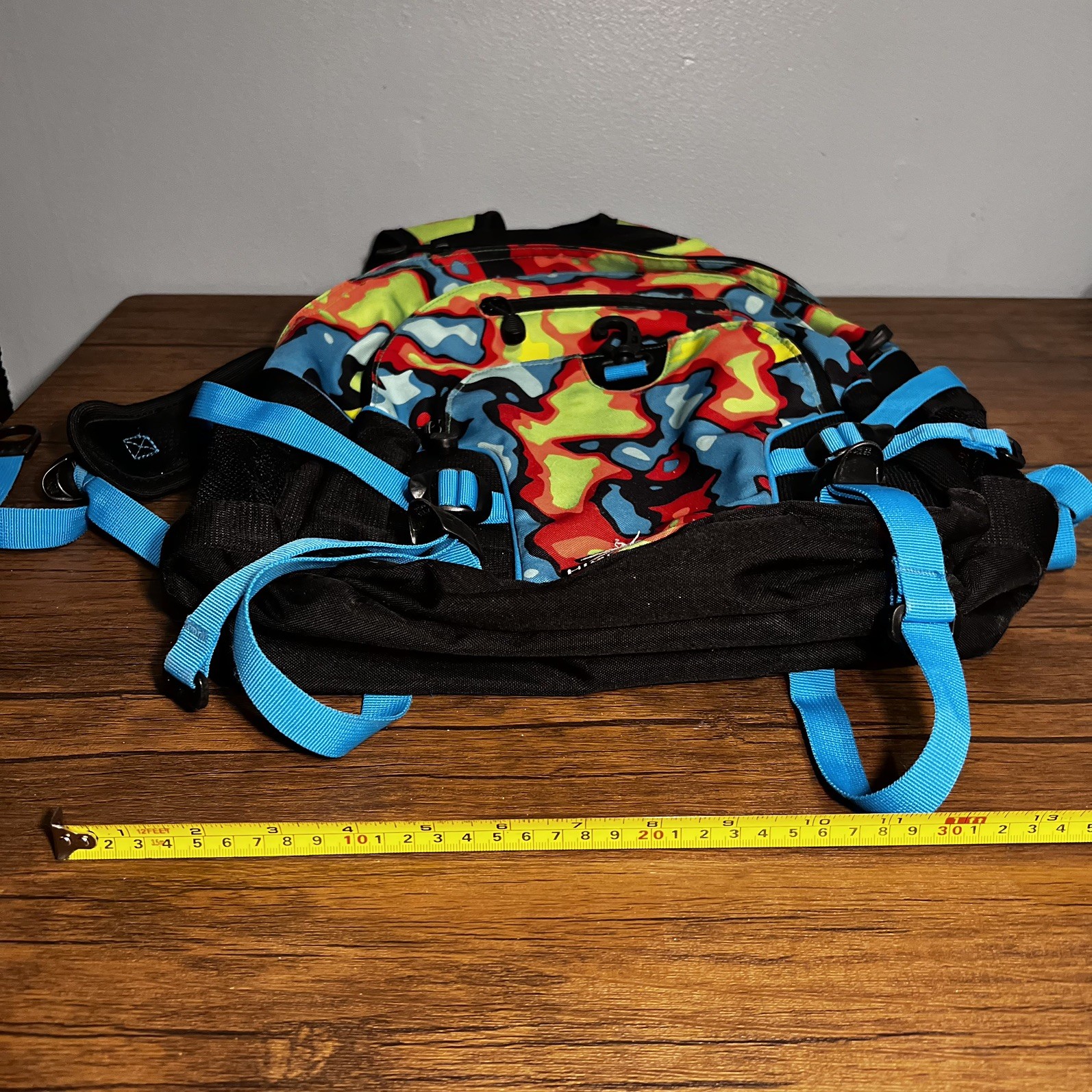 High Sierra Backpack Rare Multi-Color Compartment Zip Bookbag