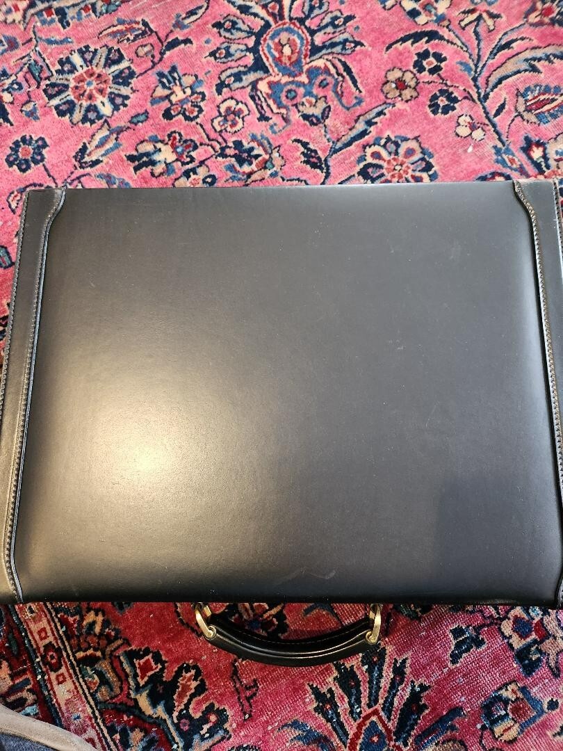 VINTAGE MARK CROSS LEATHER BRIEFCASE WITH PORTFOLIO LATE 80’S/EARLY 90’S BEAUTY