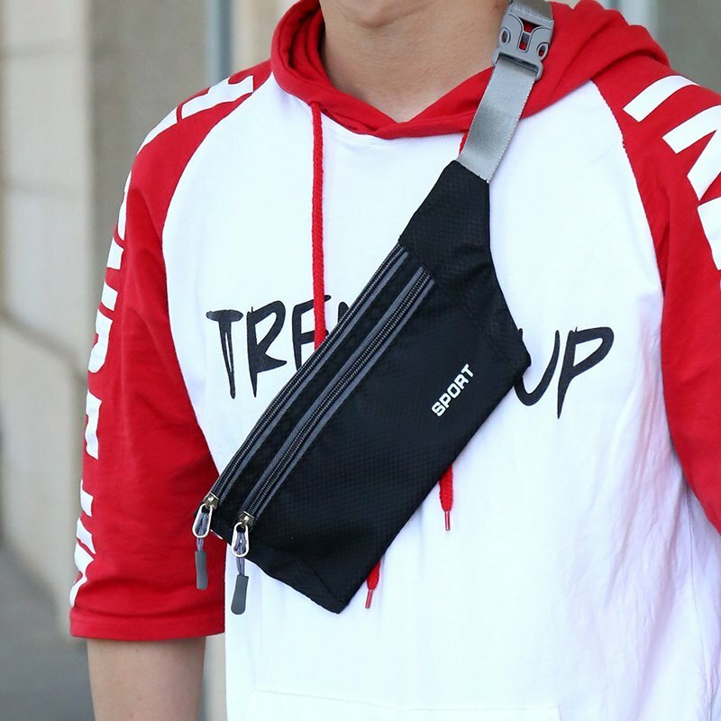 Fanny Pack Waist Belt Bag Men Women Cross Body Shoulder Hip Bum Sport Running