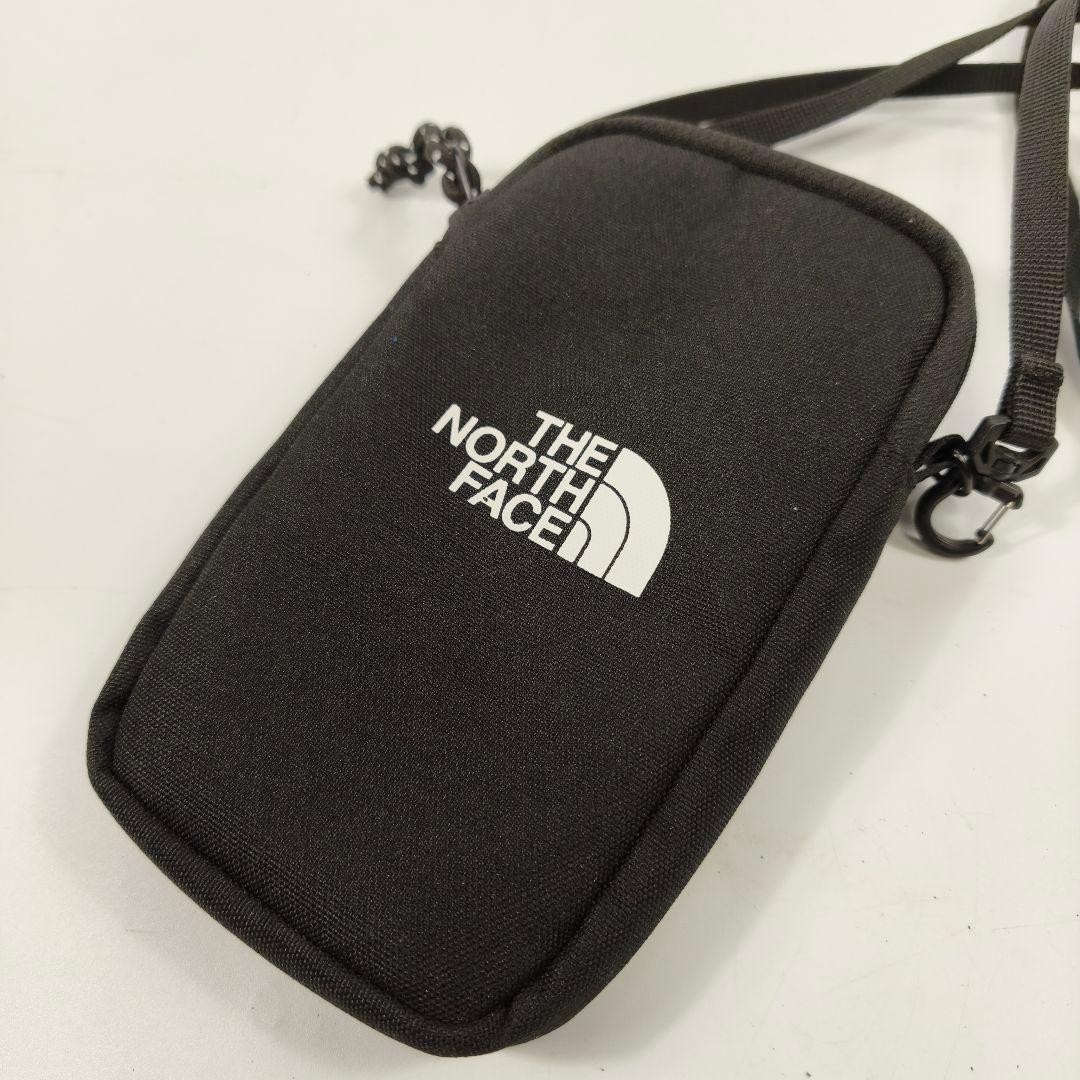 THE NORTH FACE Smartphone Shoulder Bag Black 18cm x 10cm Crossbody Mini