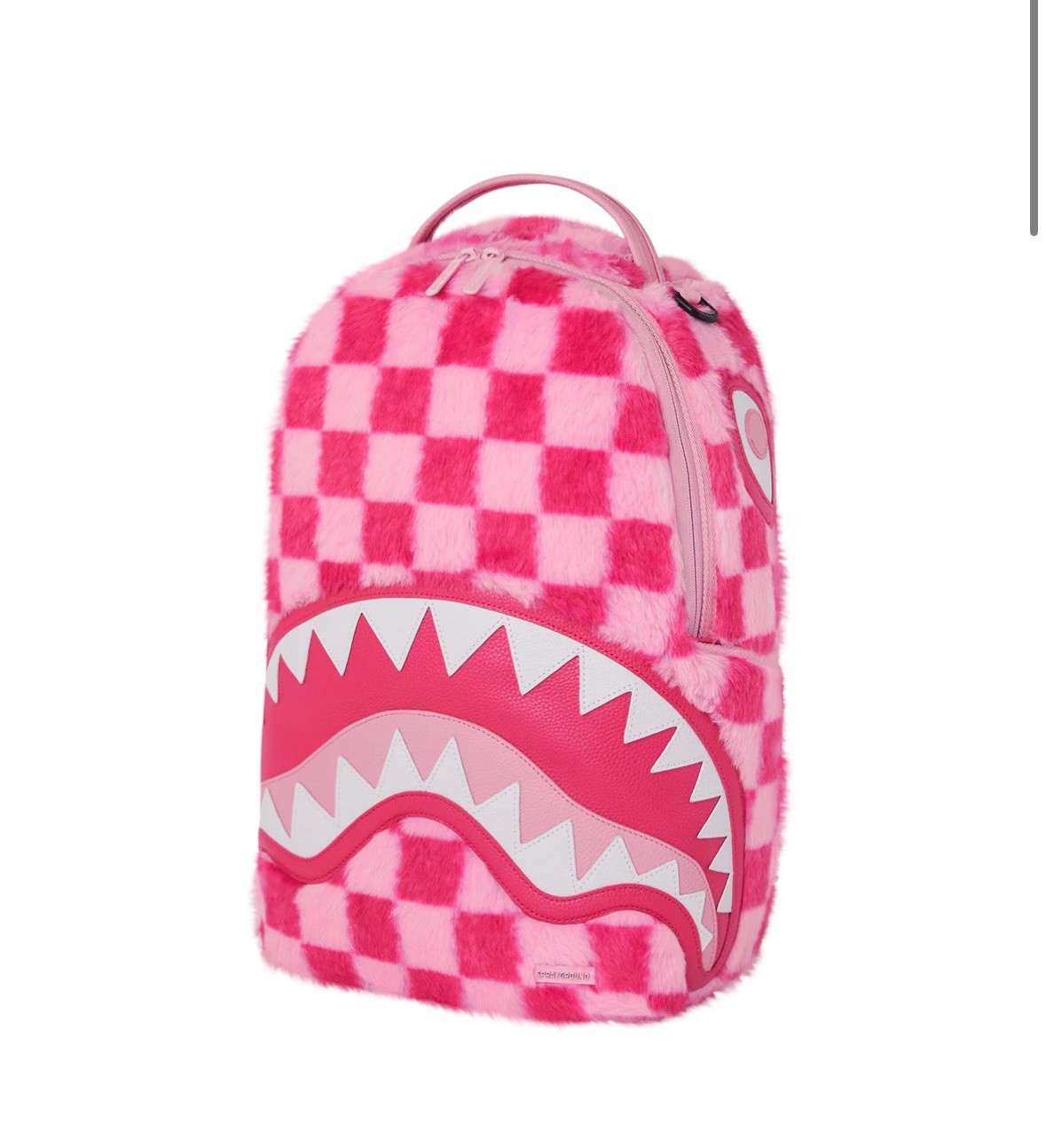 Sorayground FURZILLA SHARK (PINK CHECK) BACKPACKi