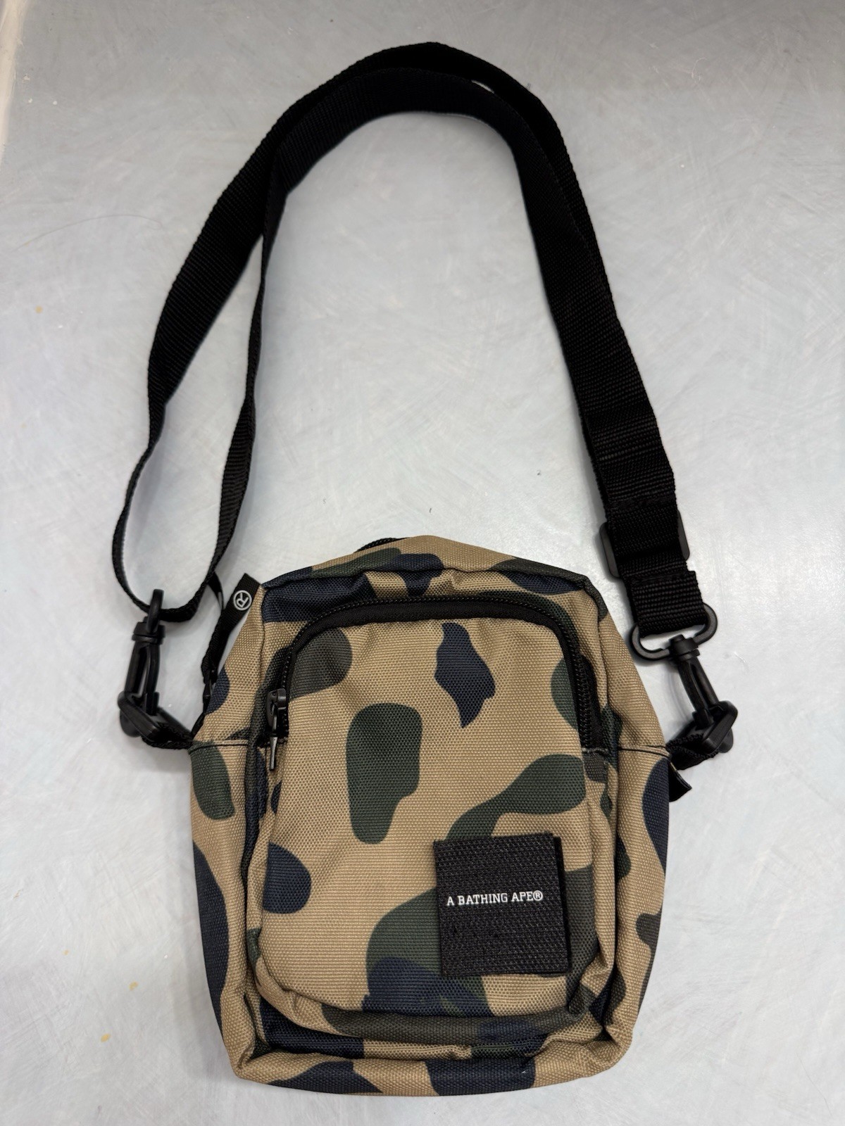 BAPE Corduroy Camo Festival Bag A Bathing Ape Aape Side Bag Crossbody Japan Y2K