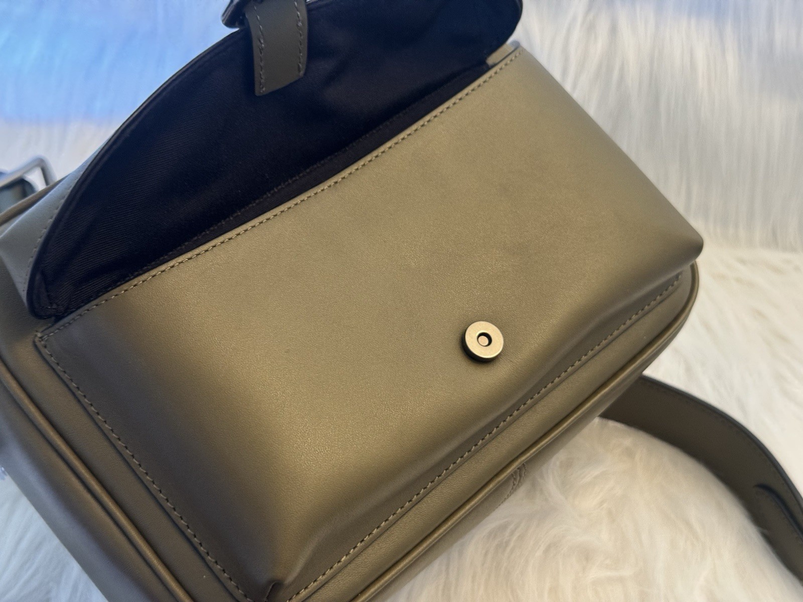 NWT COACH MEN’S Warner Crossbody Bag Smooth grain leather CBI63 QB/GREEN