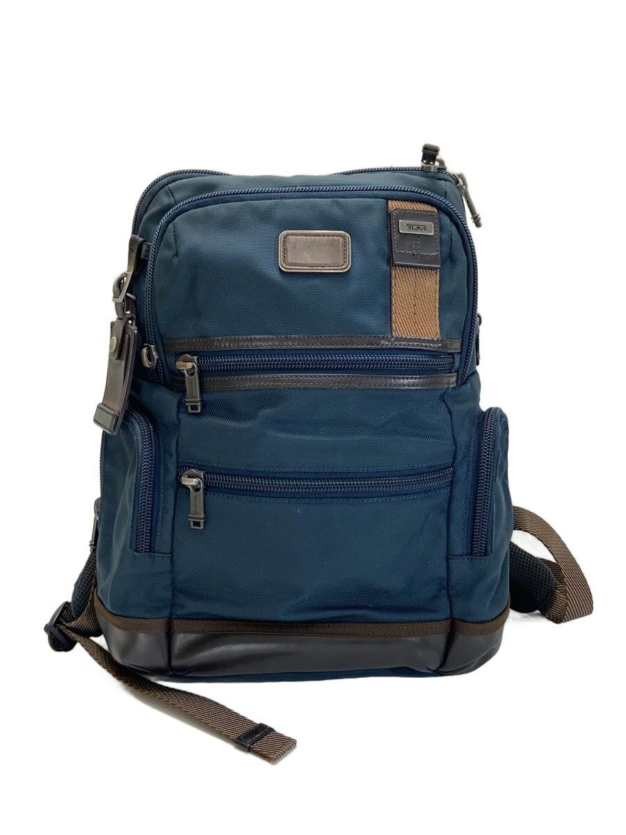 TUMI Backpack NVY Plain Travel Daypack 13cm M 42cm H 30cm W